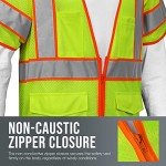 Class 3 Safety Vest with Sleeves and Pockets