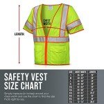 Class 3 Safety Vest with Sleeves and Pockets
