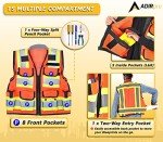 High Visibility Reflective Safety Vest for Surveyors