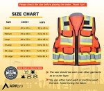 High Visibility Reflective Safety Vest for Surveyors