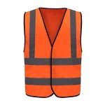 AYKRM Orange Safety Work Vest (XS-8XL)