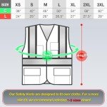 KAYGO Reflective Safety Vest with Pockets