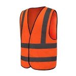 AYKRM Orange Safety Work Vest (XS-8XL)