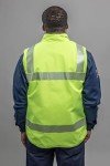 Flame Resistant Hi-Vis Fleece Vest - Yellow 2X-Large