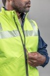 Flame Resistant Hi-Vis Fleece Vest - Yellow 2X-Large
