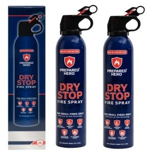 Portable Dry Stop Fire Spray - 2 Pack