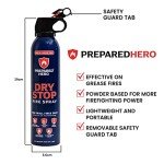 Portable Dry Stop Fire Spray - 2 Pack