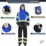 High Visibility Waterproof Rain Jacket for Men