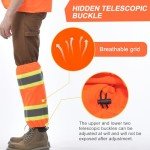 High Visibility Reflective Gaiters for Outdoor Safety