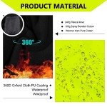 High Visibility Waterproof Reflective Safety Jackets for Men