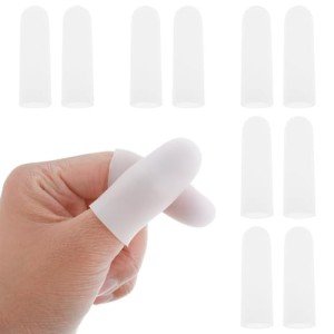10 Pack Gel Finger Cots for Eczema and Arthritis