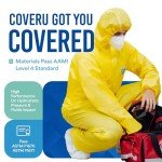 Medtecs Disposable Hazmat Suits - 6 Size Options