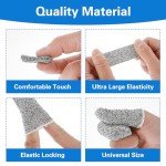 24Pcs Cut Resistant Finger Protectors for Work