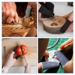 24Pcs Cut Resistant Finger Protectors for Work