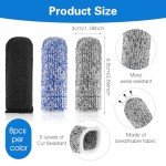 24Pcs Cut Resistant Finger Protectors for Work
