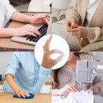 10 Pack Gel Finger Cots for Eczema and Arthritis