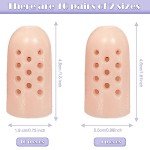 20 Pack Breathable Gel Finger Cots - Wound Protection