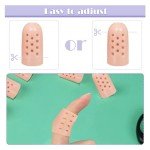 20 Pack Breathable Gel Finger Cots - Wound Protection