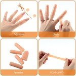 50 Pack Gel Finger Cots for Support and Protection