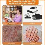 50 Pack Gel Finger Cots for Support and Protection