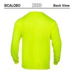 Hi Vis Long Sleeve Safety Shirts for Men