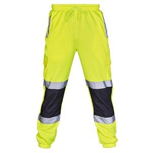 Men’s Reflective Safety Pants with Pockets
