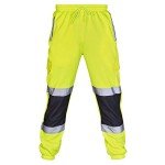 Men’s Reflective Safety Pants with Pockets