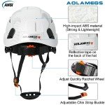 White Carbon Fiber Vented Hard Hats for Safety