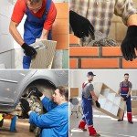 50 Pair Touchscreen Utility Work Gloves for Men