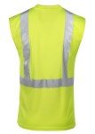 Men's ANSI Class 2 High Visibility Sleeveless T-Shirt