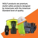WOLF Polyurethane Palm Coated Work Gloves, Medium