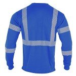 Reflective High Visibility Long Sleeve Safety T-Shirts