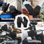 OZERO Touchscreen Work Gloves - Large, Adjustable