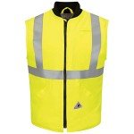 Hi-Vis Insulated Reflective Safety Vest for Men