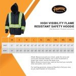 Hi-Vis Flame Resistant Zip-Up Safety Hoodie