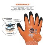 Waterproof Cut Resistant Winter Work Gloves