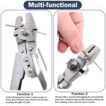 Wire Rope Crimping Tool Kit with 100FT Cable
