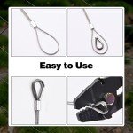 328ft Stainless Steel Wire Rope Crimping Kit