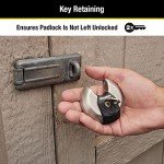Master Lock M40XKAD Discus Lock - Silver