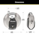 Master Lock M40XKAD Discus Lock - Silver