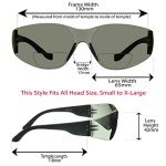 Bifocal Reader Sunglasses - Smoke & Brown Lenses