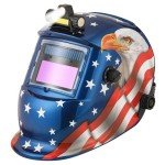 Auto Darkening Welding Helmet with LED Light
