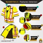 High Visibility Class 3 Safety Vest with Pockets