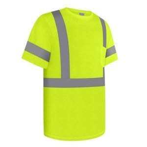 High Visibility Men's Work Shirt - XL UCR-Yellow