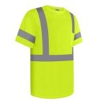 High Visibility Men's Work Shirt - XL UCR-Yellow