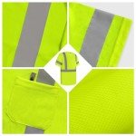 High Visibility Men's Work Shirt - XL UCR-Yellow