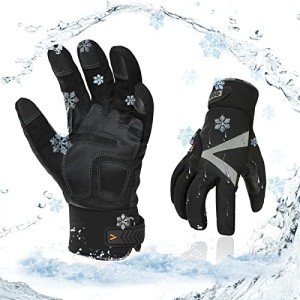 Vgo Winter Work Gloves with Touchscreen Dexterity