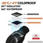 Vgo Winter Work Gloves with Touchscreen Dexterity