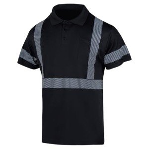 Hi-Vis Reflective Polo Shirt for Men