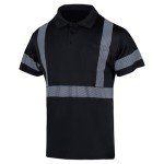 Hi-Vis Reflective Polo Shirt for Men